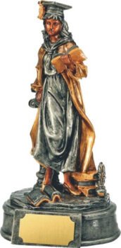 Resin Figure - Graduate Female