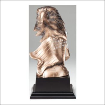 Resin Electroplated Eagle Sculpture