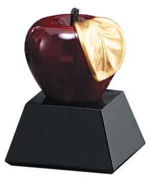 Resin Apple On Base