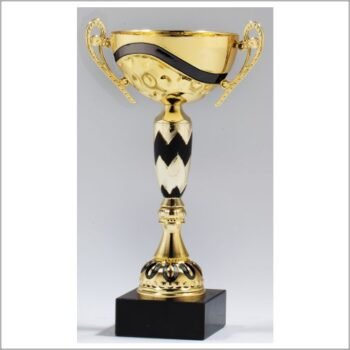 Gold and Black Cup Trophy