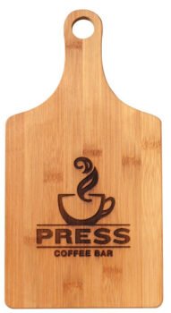 Bamboo Paddle Style Cutting Board