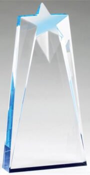 Blue Star Acrylic Award