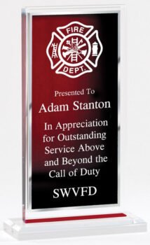 Red Mist Billboard Acrylic On Accustik Base