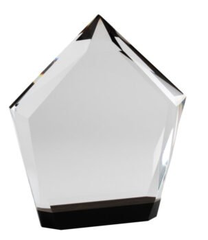 Optical Crystal Arrowhead - Black