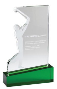 Optical Crystal Silhouette Golf