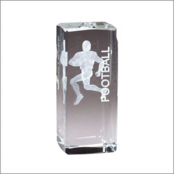 Sport Crystal Football Award