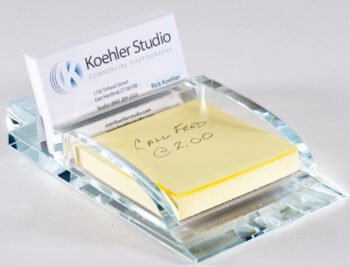 Crystal Post It Holder