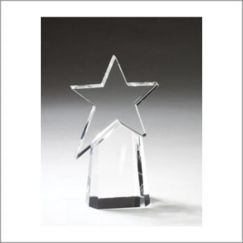 Shooting Star On Prism Base
