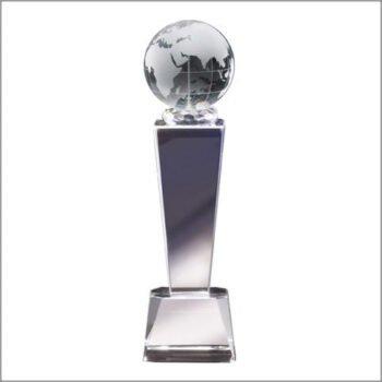 Crystal World Globe
