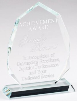 Glass Arrowhead Award