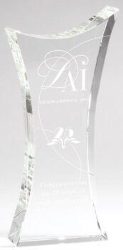 Elegant Optical Crystal Award