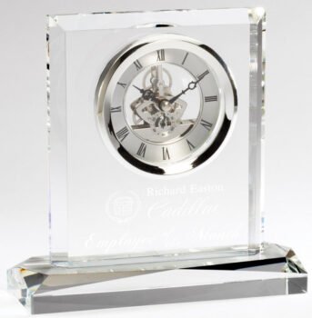 Corporate Crystal Clock