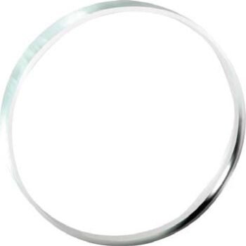 Clear Glass Circle Award