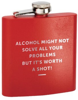 Tahoe Tumbler Flask -Red