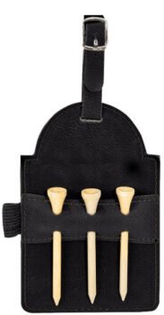 Golf Tee Holder - Black