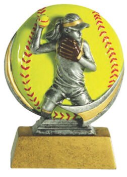 Extreme Resin Full Color Award - Softball Female