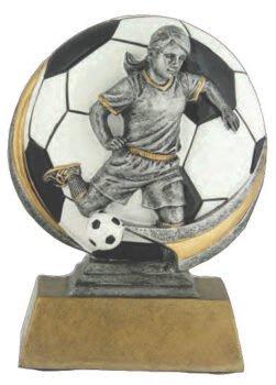 Extreme Resin Full Color Award - Soccer Female