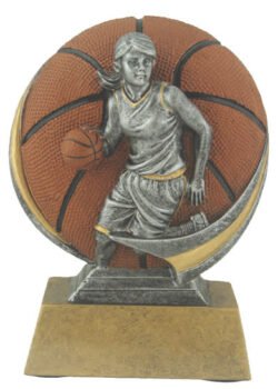 Extreme Resin Full Color Award - Basketball Female