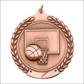 Die Cast Medal - Basketball