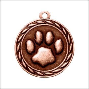 Scholastic Medal - Paw Print