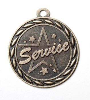 Scholastic Medal - Service