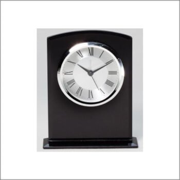 Black Desk Clock Award