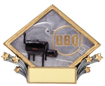 Resin Diamond Plate -BBQ