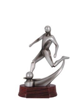 Resin Figure - Soccer Kicker
