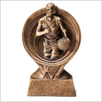 Basketball Resin Trophy, Female