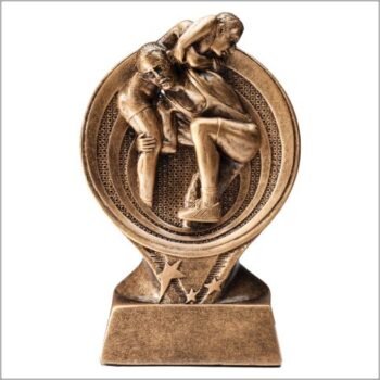 Wrestling Resin Trophy