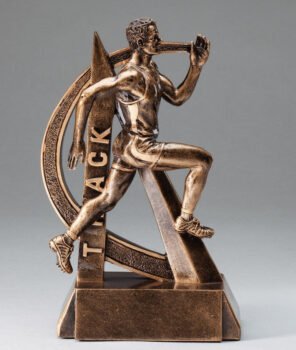 Ultra Action Resin Trophy -Track Male