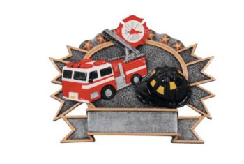 Resin Plate - Fire Fighter