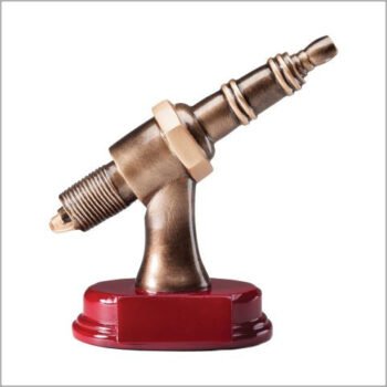 Spark Plug Resin Trophy