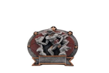 Resin Plate - Football