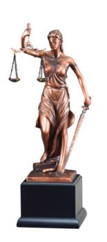 Resin Lady Justice