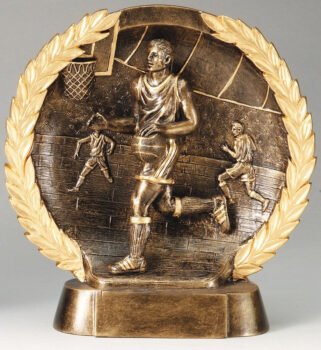 Resin Plate -Basketball Male