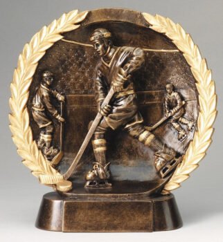 Resin Plate -Hockey Male