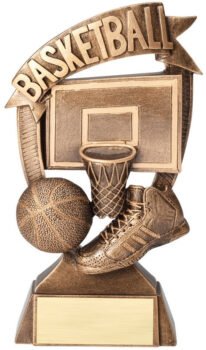 Banner Series Resin Trophy -Basketball