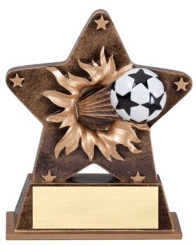 Star Burst Resin -Soccer