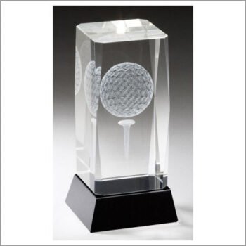 Crystal Golf With Black Base