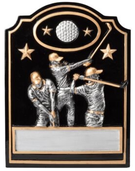 Trio II Resin Award - Golf